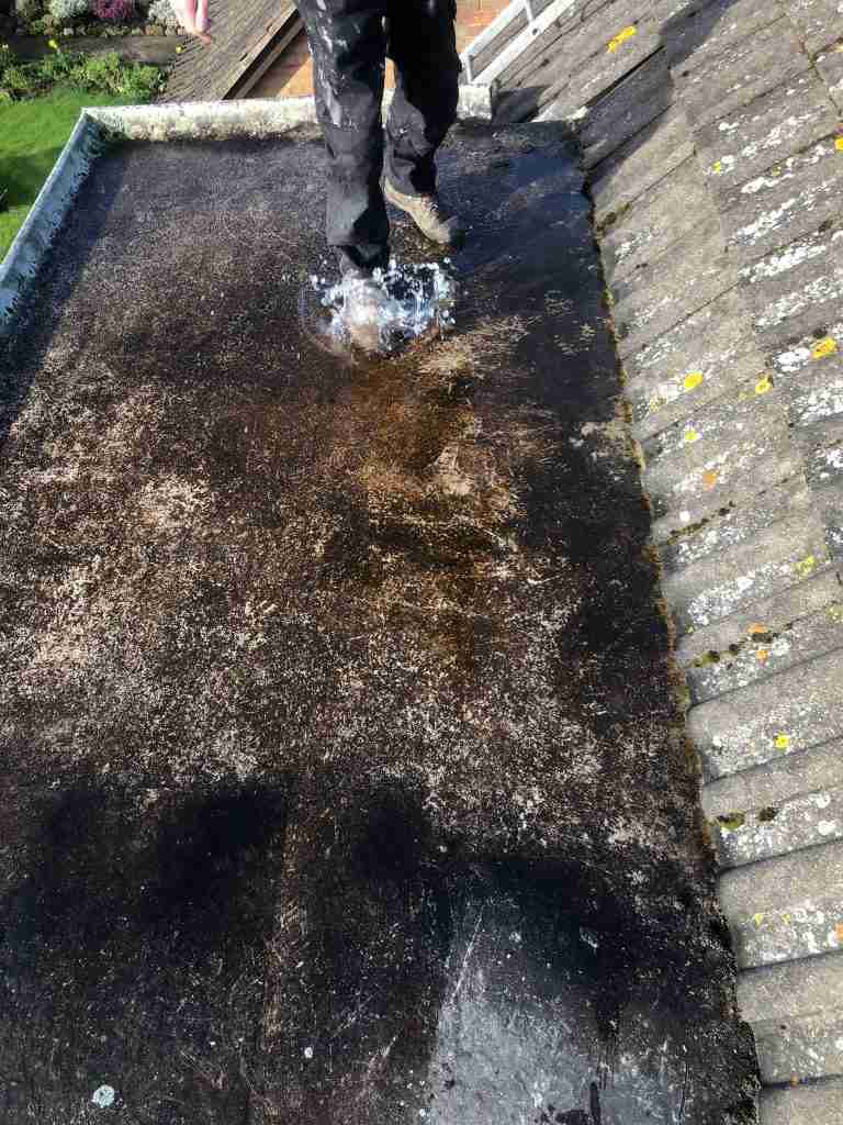 Old Flat Roof