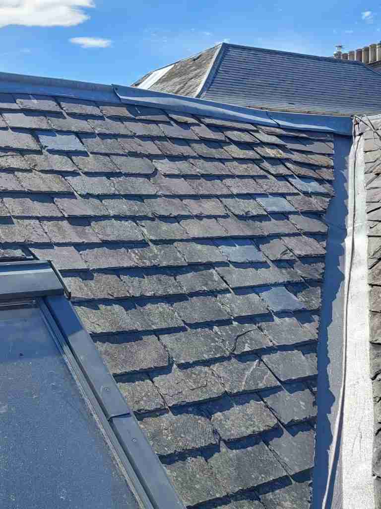 Slate roof