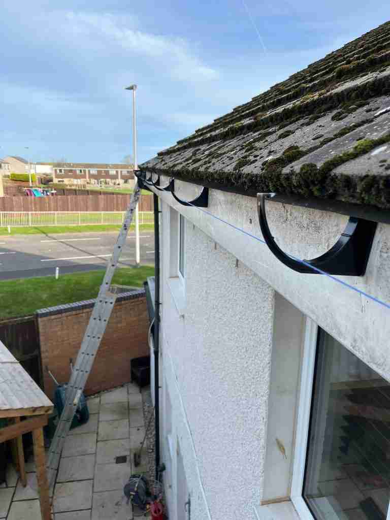 Replace guttering