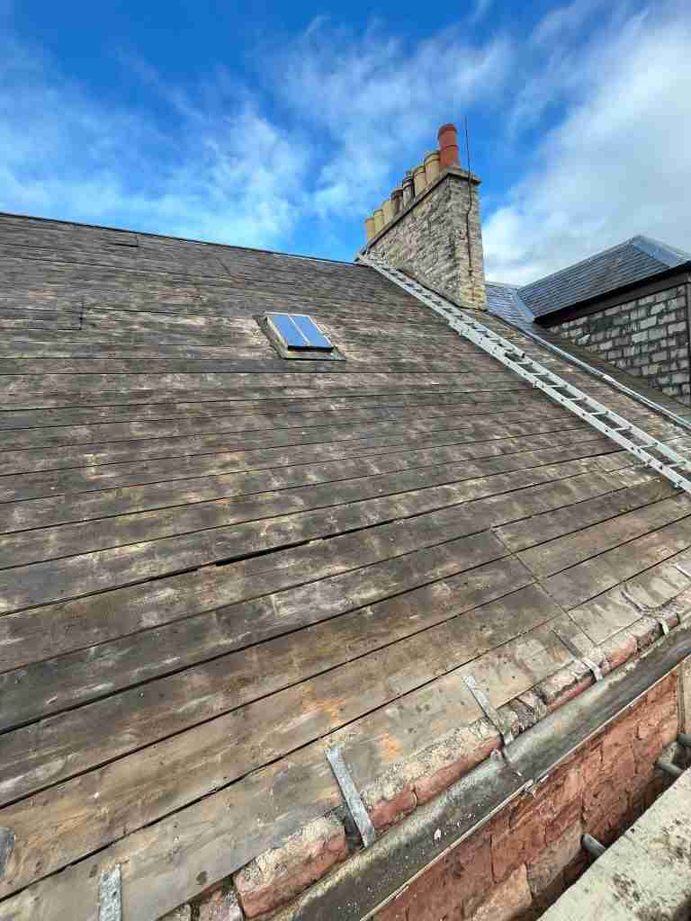 Old Damaged Roof