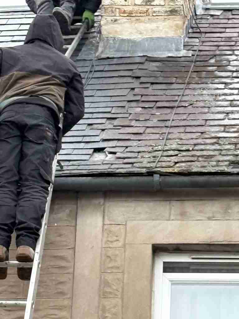 Tiled roof